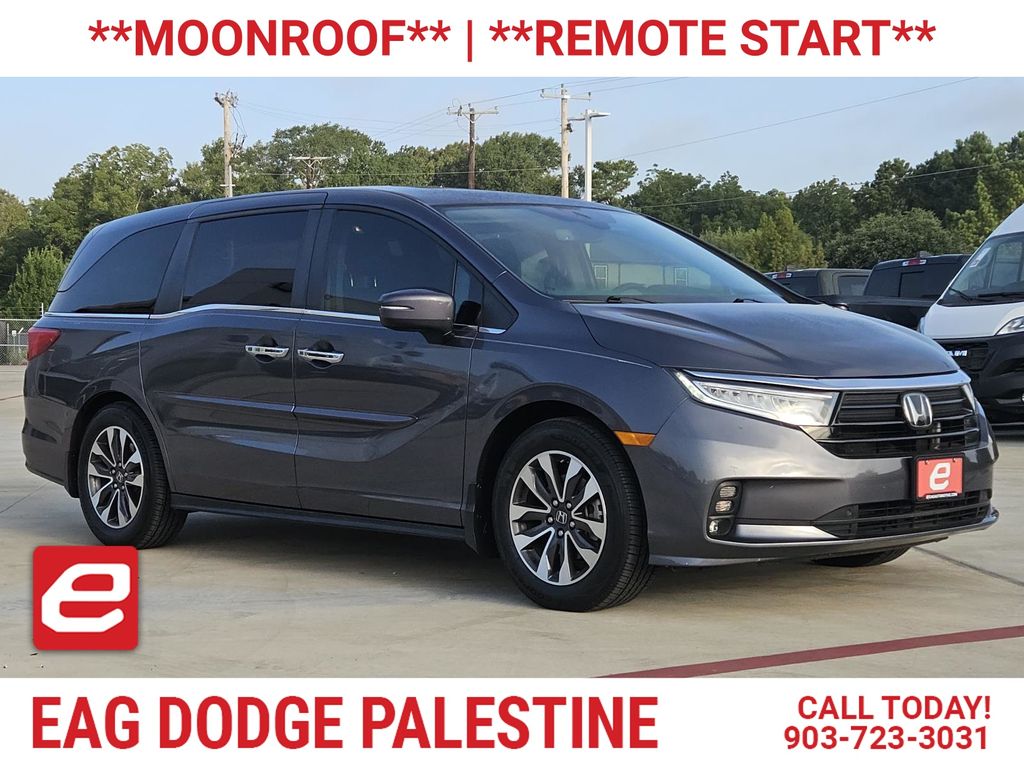 Gray (Modern Steel Metallic) 2021 Honda Odyssey Minivan Front-Wheel Drive Automatic