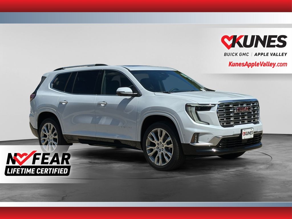 Glacier White Tricoat 2026 GMC Acadia SUV / Crossover Four-Wheel Drive 8-Speed Automatic