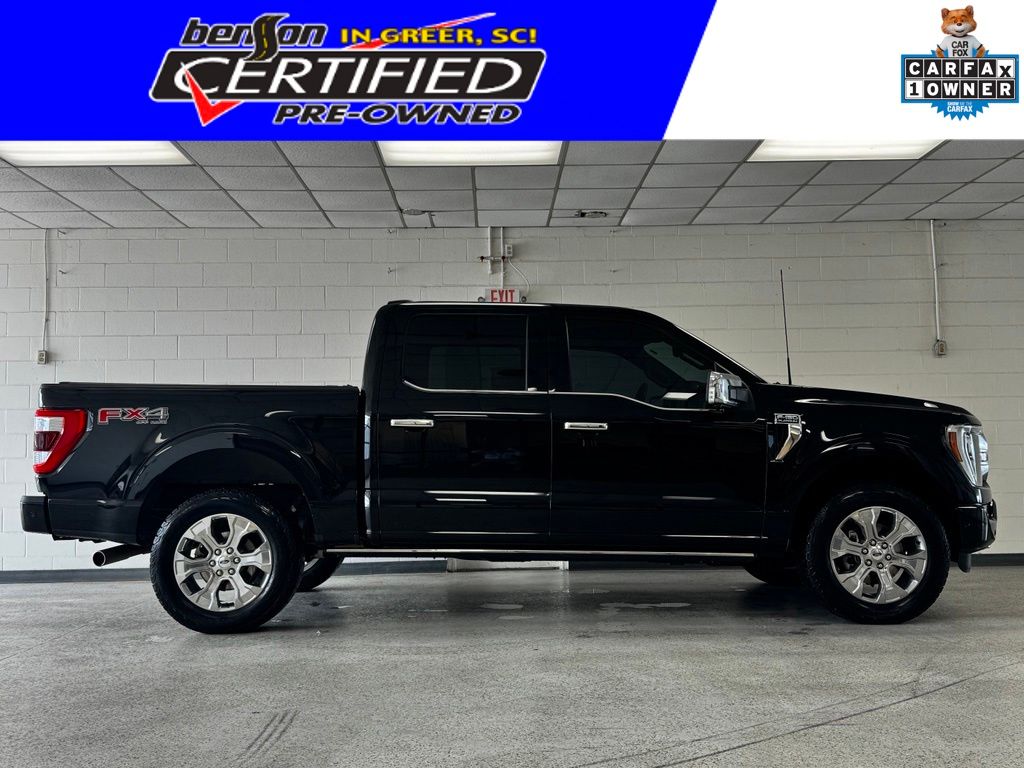 Agate Black Metallic 2022 Ford F-150 Pickup Truck Four-Wheel Drive Automatic