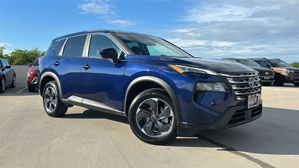 2025 Nissan Rogue SV Blue at Bravo Nissan