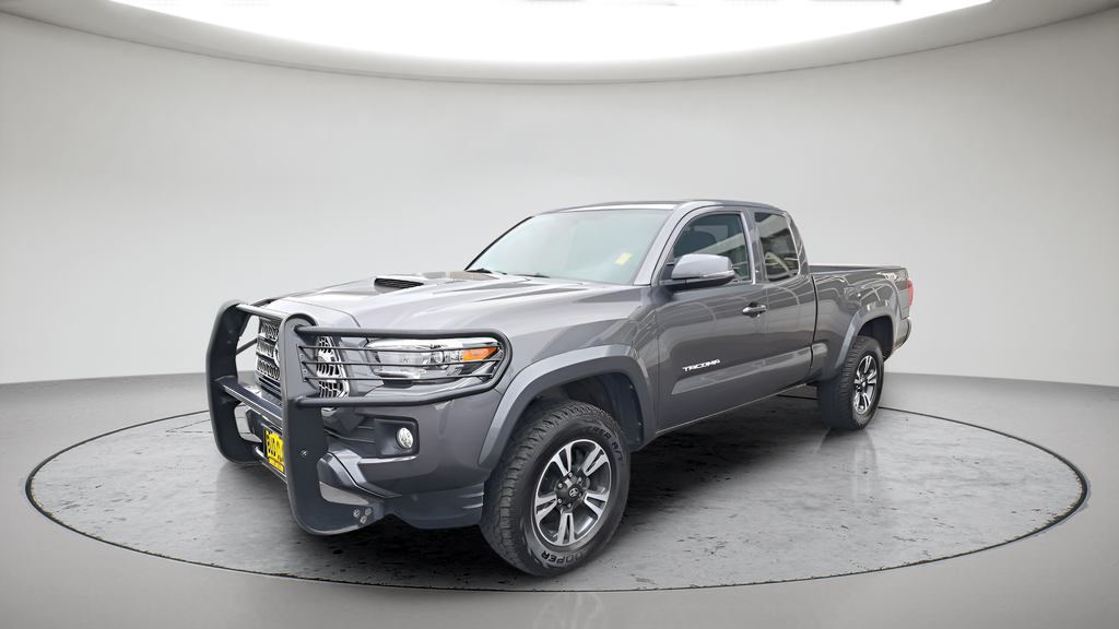 Magnetic Gray Metallic 2017 Toyota Tacoma Pickup Truck Four-Wheel Drive 6-Speed Manual