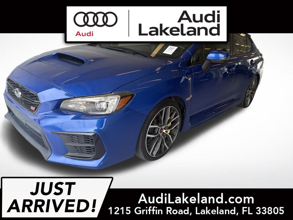 WR Blue Pearl 2020 Subaru WRX STI AWD Sedan All-Wheel Drive 6-Speed Manual
