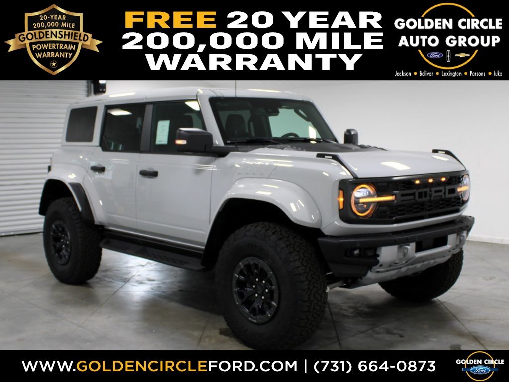 Avalanche Gray 2026 Ford Bronco Raptor 4WD SUV / Crossover Four-Wheel Drive Automatic