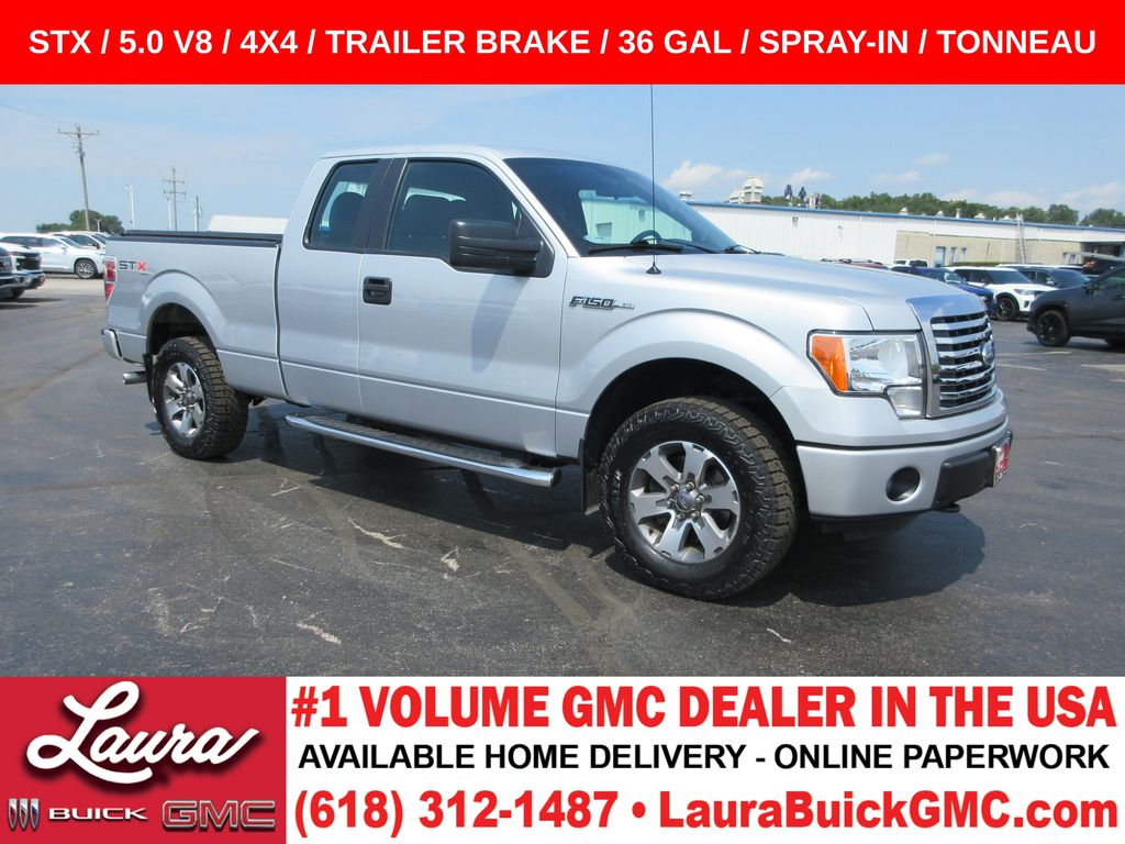 Ingot Silver Metallic 2012 Ford F-150 Pickup Truck Four-Wheel Drive 6-Speed Automatic