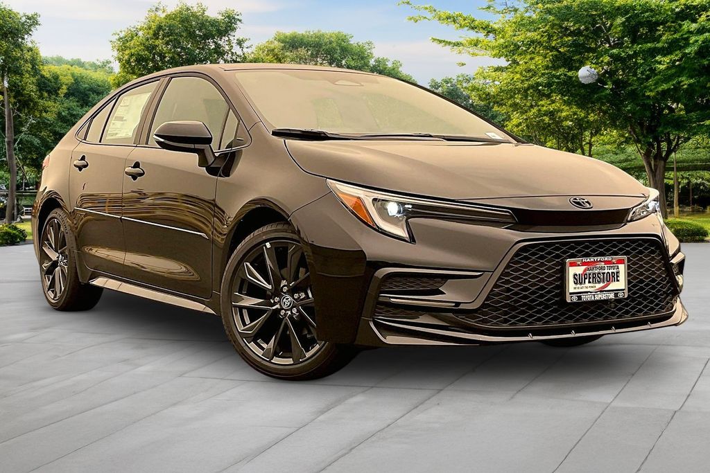 Midnight Black Metallic 2026 Toyota Corolla Sedan Front-Wheel Drive Continuously Variable Transmission