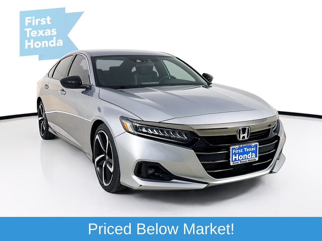 Used Car 2021 Honda Accord  Sport For Sale Under $20,000 In Austin, Texas