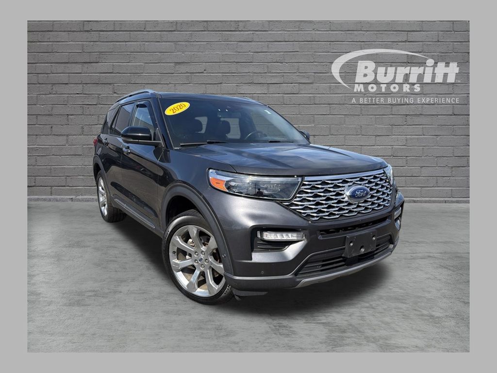Gray (Magnetic) 2020 Ford Explorer SUV / Crossover All-Wheel Drive Automatic