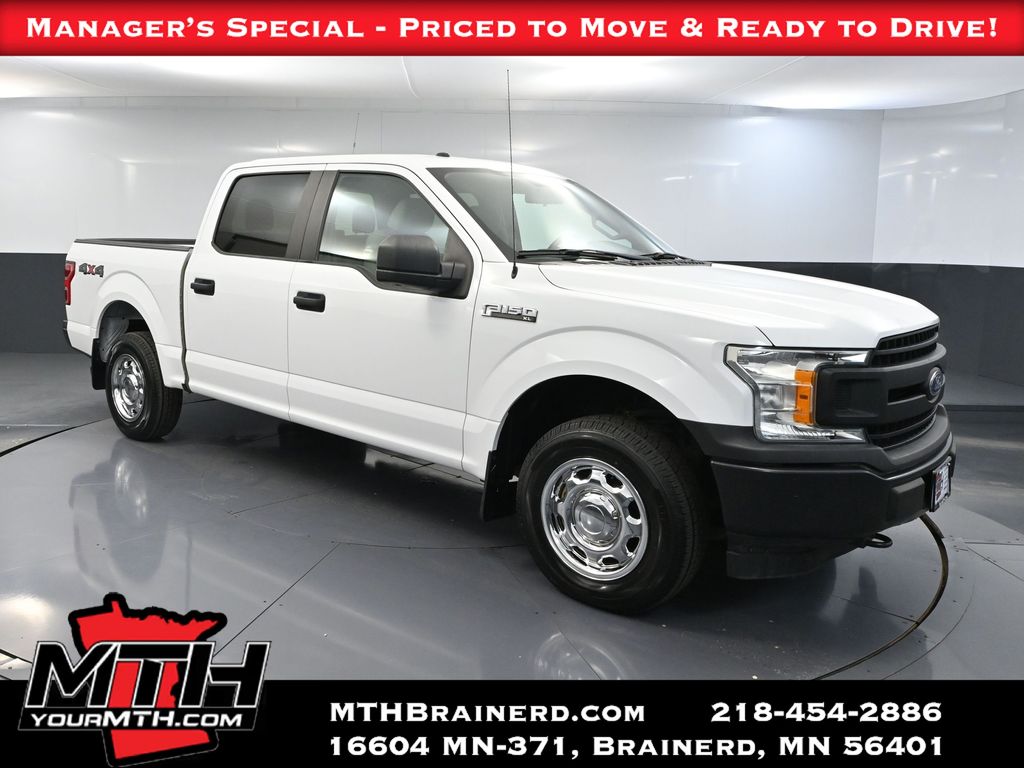 Oxford White 2018 Ford F-150 Pickup Truck Four-Wheel Drive 6-Speed Automatic