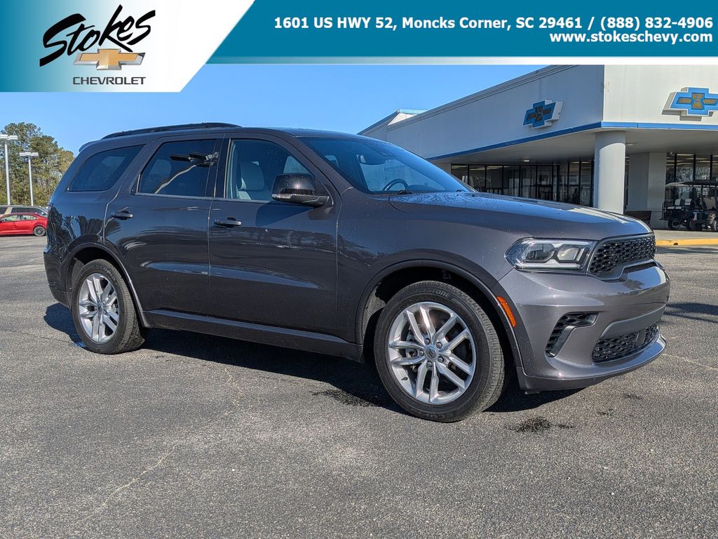 Vapor Gray 2024 Dodge Durango GT Plus RWD SUV / Crossover Rear-Wheel Drive 8-Speed Automatic