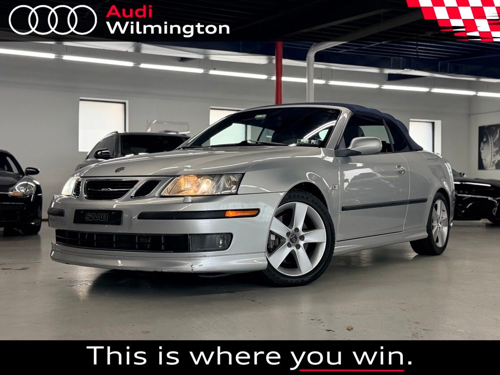 Silver Metallic 2007 Saab 9-3 Aero Convertible Convertible Front-Wheel Drive 6-Speed Manual