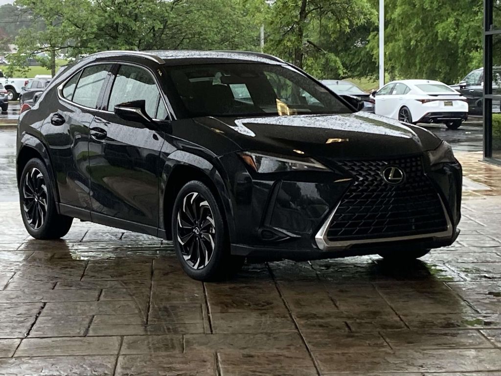 Black (Caviar) 2025 Lexus UX Hybrid 300h Premium FWD SUV / Crossover Front-Wheel Drive Continuously Variable Transmission