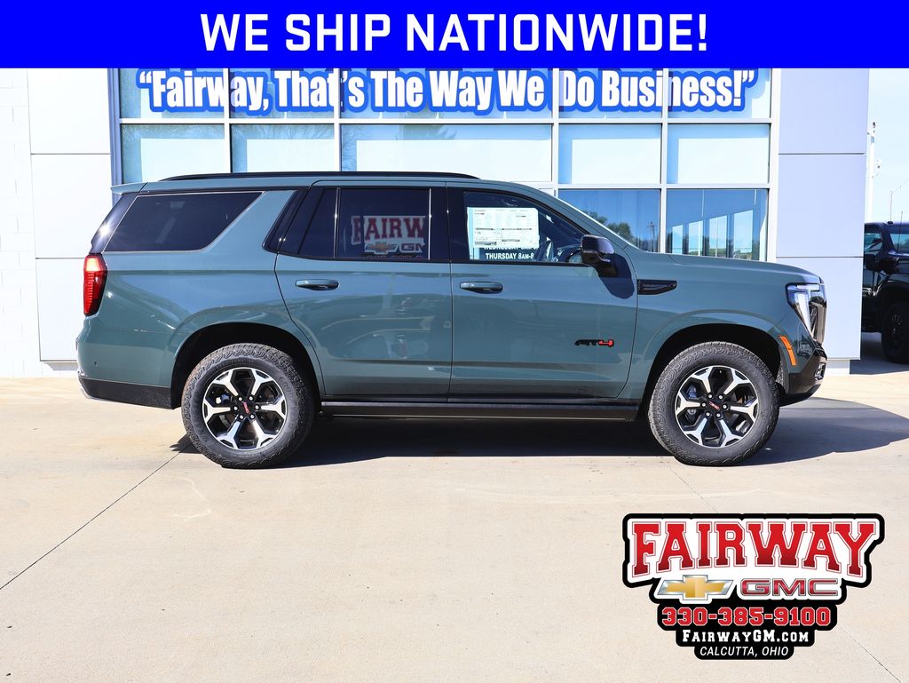 Midnight Pine 2026 GMC Yukon AT4 4WD SUV / Crossover Four-Wheel Drive