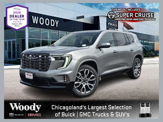 Sterling Metallic 2026 GMC Acadia SUV / Crossover Four-Wheel Drive 8-Speed Automatic