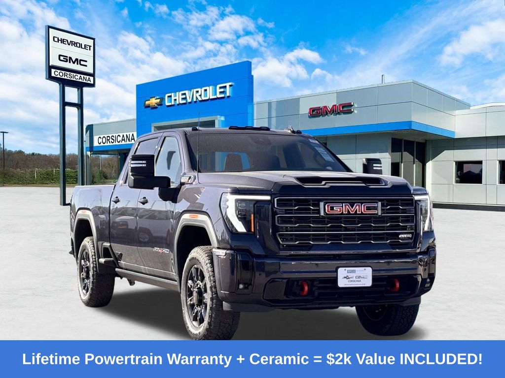 Titanium Rush Metallic 2026 GMC Sierra 2500HD Pickup Truck Four-Wheel Drive Automatic