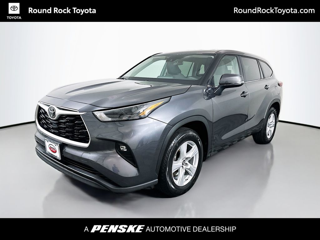 Magnetic Gray Metallic 2025 Toyota Highlander LE FWD SUV / Crossover Front-Wheel Drive 8-Speed Automatic