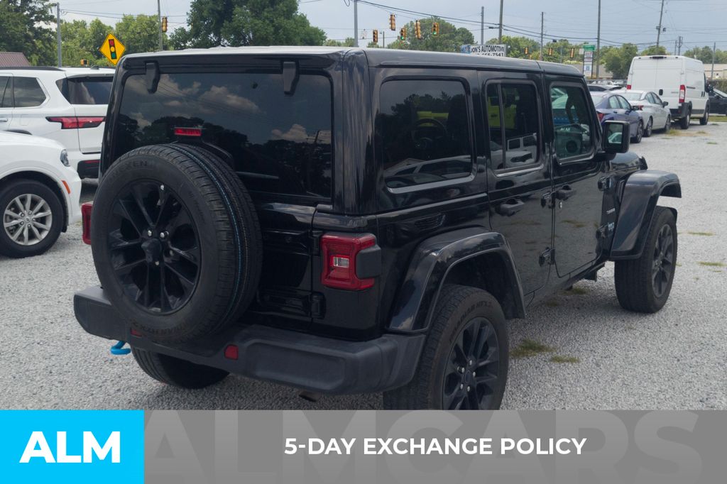 Used 2024 Black Jeep Sahara 4xe image 3