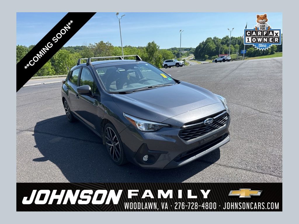 Magnetite Gray Metallic 2024 Subaru Impreza Sport AWD Wagon All-Wheel Drive Continuously Variable Transmission