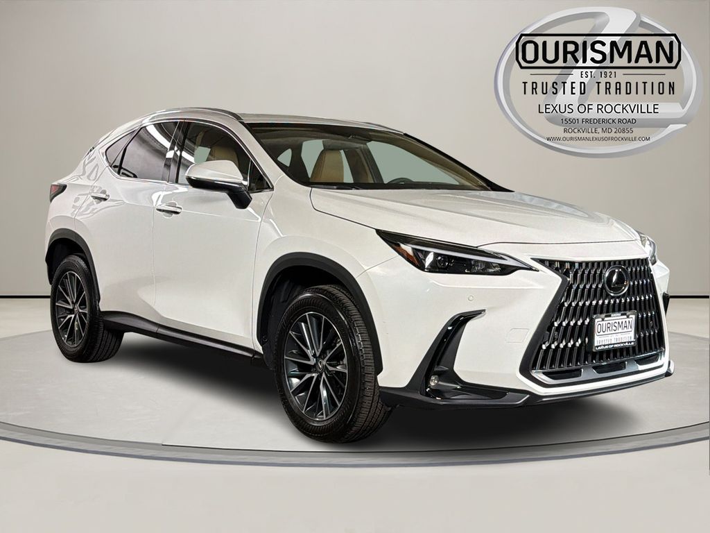 White Pearl 2025 Lexus NX 350 Premium AWD SUV / Crossover All-Wheel Drive 8-Speed Automatic