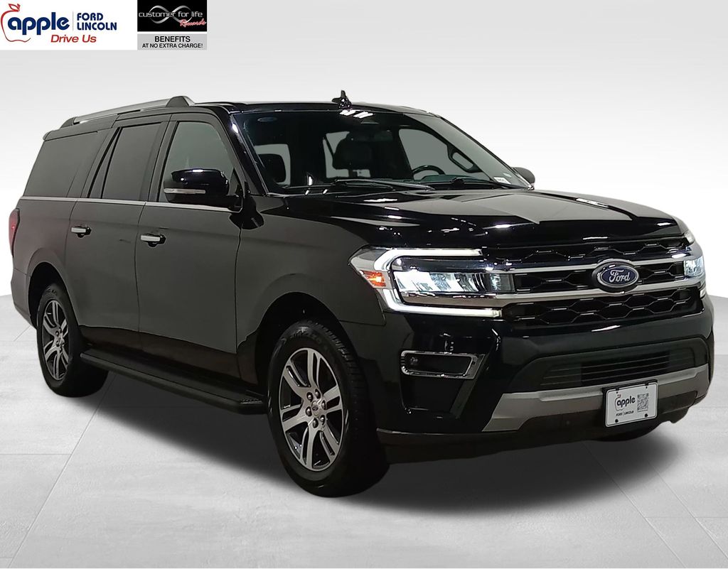 Black Metallic 2024 Ford Expedition MAX Limited 4WD SUV / Crossover Four-Wheel Drive Automatic
