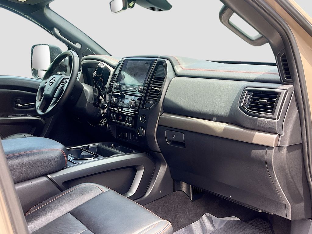 2024 Nissan Titan PRO-4X Beige at AutoSavvy Houston Northwest
