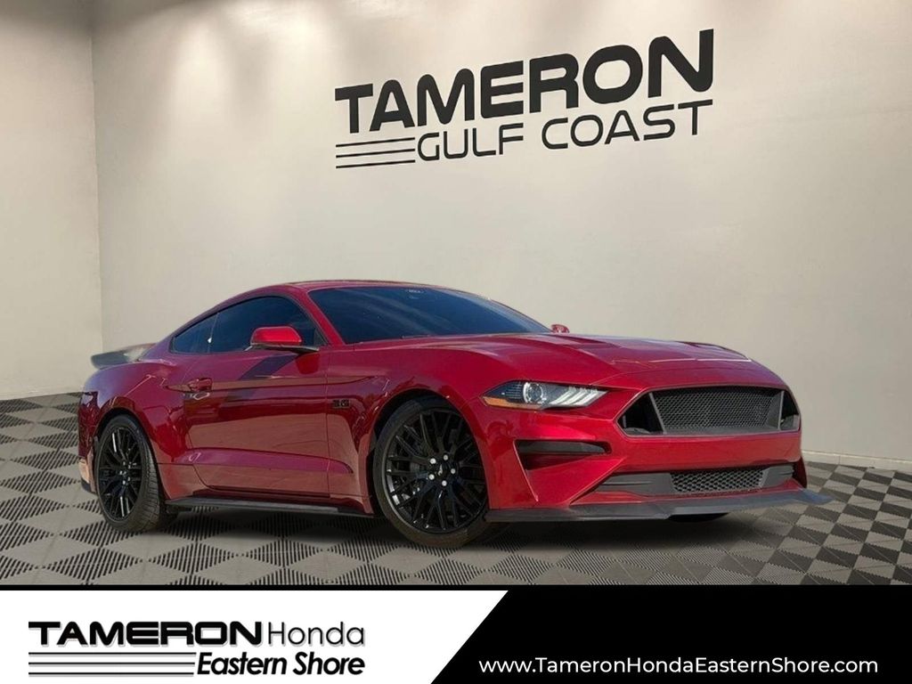 Rapid Red Metallic Tinted Clearcoat 2021 Ford Mustang Coupe Rear-Wheel Drive Automatic