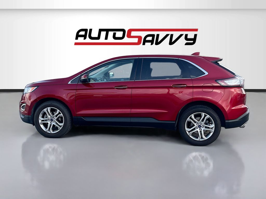 2016 Ford Edge Titanium Red at DeMontrond Ford