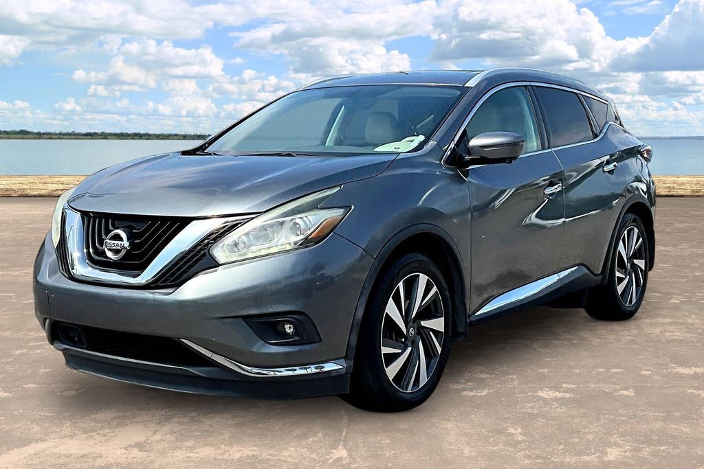 Gray (Gun Metallic) 2017 Nissan Murano SUV / Crossover Front-Wheel Drive Continuously Variable Transmission