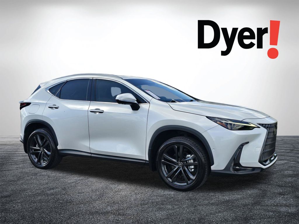 Eminent White Pearl 2025 Lexus NX Hybrid SUV / Crossover Continuously Variable Transmission