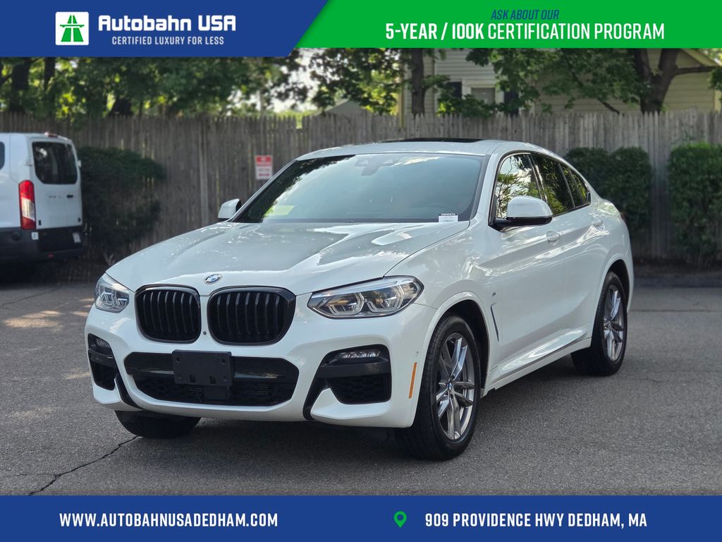 White 2021 BMW X4 M40i AWD SUV / Crossover All-Wheel Drive 8-Speed Automatic