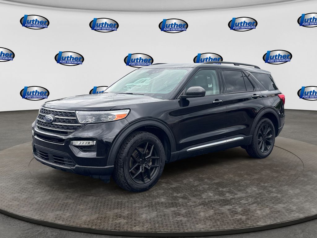 2023 Ford Explorer XLT Black at Spitzer Acura
