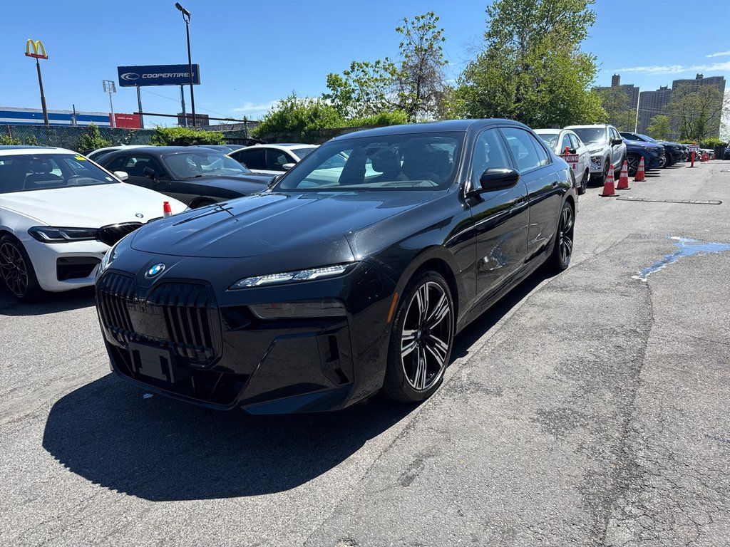 Black Sapphire Metallic 2024 BMW 7 Series 760i xDrive AWD Sedan All-Wheel Drive Automatic