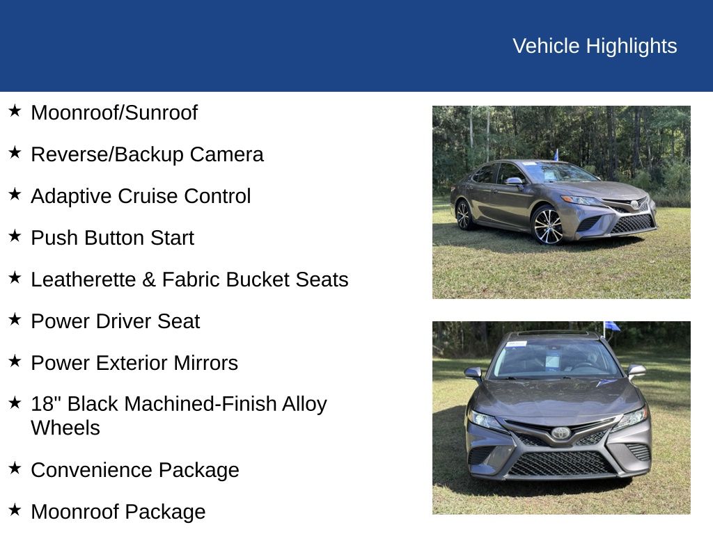 2018 Toyota Camry SE
