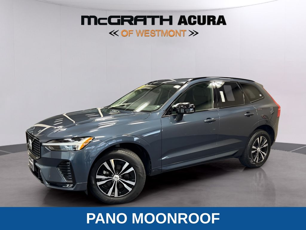 Denim Blue Metallic 2024 Volvo XC60 B5 Core Dark Theme AWD SUV / Crossover All-Wheel Drive Automatic