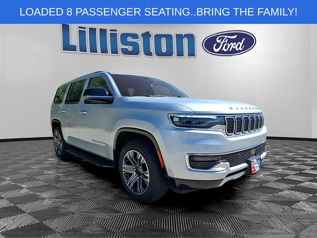 Silver Zynith 2024 Jeep Wagoneer Series II 4WD SUV / Crossover Four-Wheel Drive 8-Speed Automatic