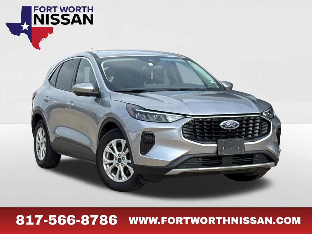 Silver Metallic 2023 Ford Escape SUV / Crossover Front-Wheel Drive 8-Speed Automatic