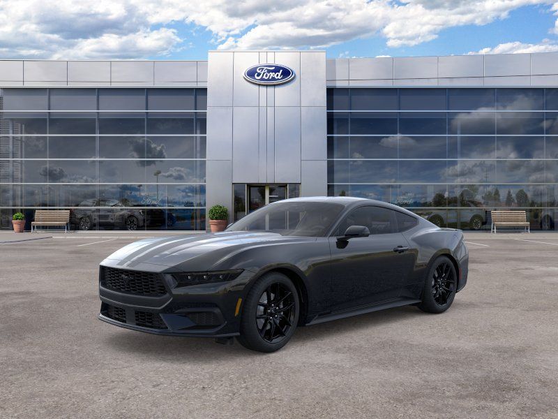 Shadow Black 2026 Ford Mustang Coupe Rear-Wheel Drive Automatic