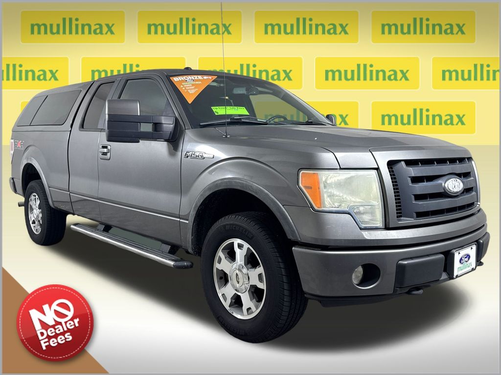 Sterling Gray CC Metallic 2009 Ford F-150 FX4 SuperCab LB 4WD Pickup Truck Four-Wheel Drive 6-Speed Automatic