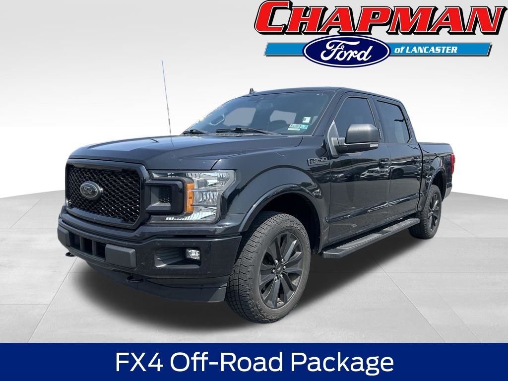 Black Metallic 2020 Ford F-150 Pickup Truck Four-Wheel Drive Automatic
