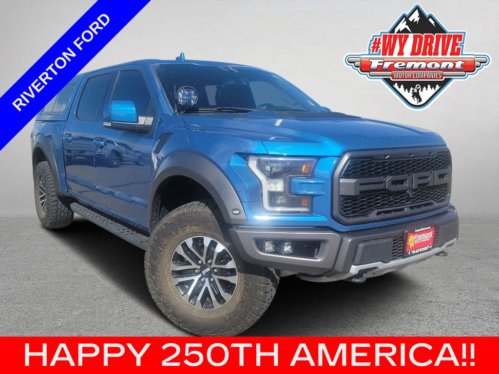 Blue Metallic 2019 Ford F-150 Pickup Truck Four-Wheel Drive Automatic