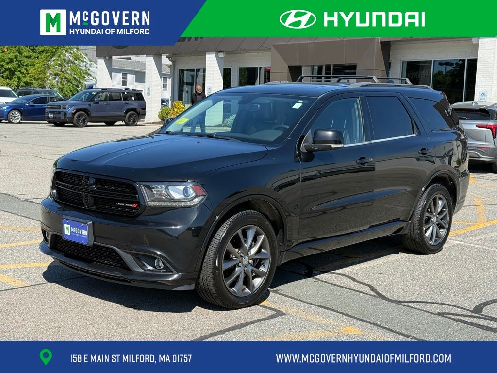 DB Black Crystal Clearcoat 2018 Dodge Durango SUV / Crossover All-Wheel Drive 8-Speed Automatic