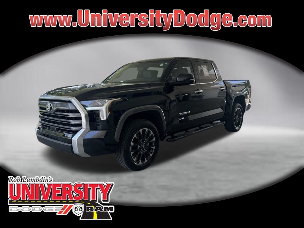 Midnight Black Metallic 2025 Toyota Tundra Pickup Truck Four-Wheel Drive Automatic