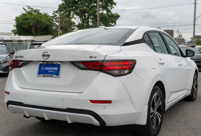 2023 Nissan Sentra SV White at John Sisson Motors