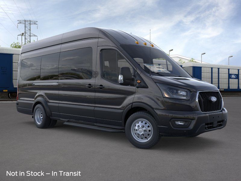 New 2026 Agate Black Metallic Ford Passenger Van XLT image 7