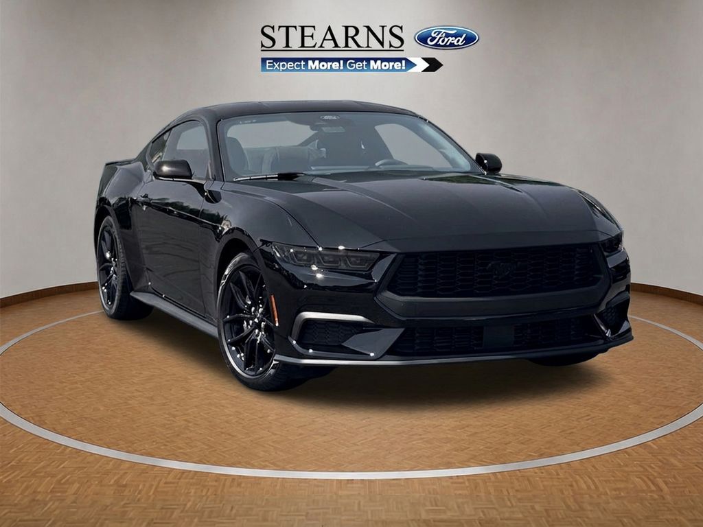 Shadow Black 2026 Ford Mustang Coupe Rear-Wheel Drive Automatic