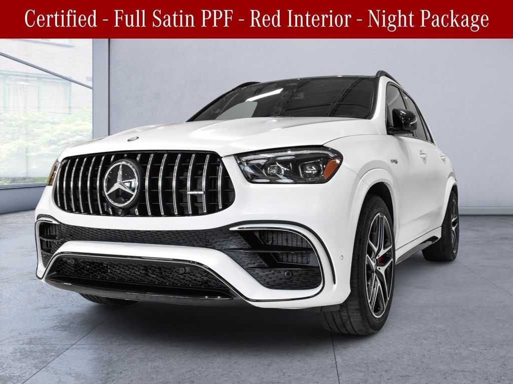 MANUFAKTUR Moonlight White Metallic 2025 Mercedes-Benz GLE SUV / Crossover All-Wheel Drive 9-Speed Automatic