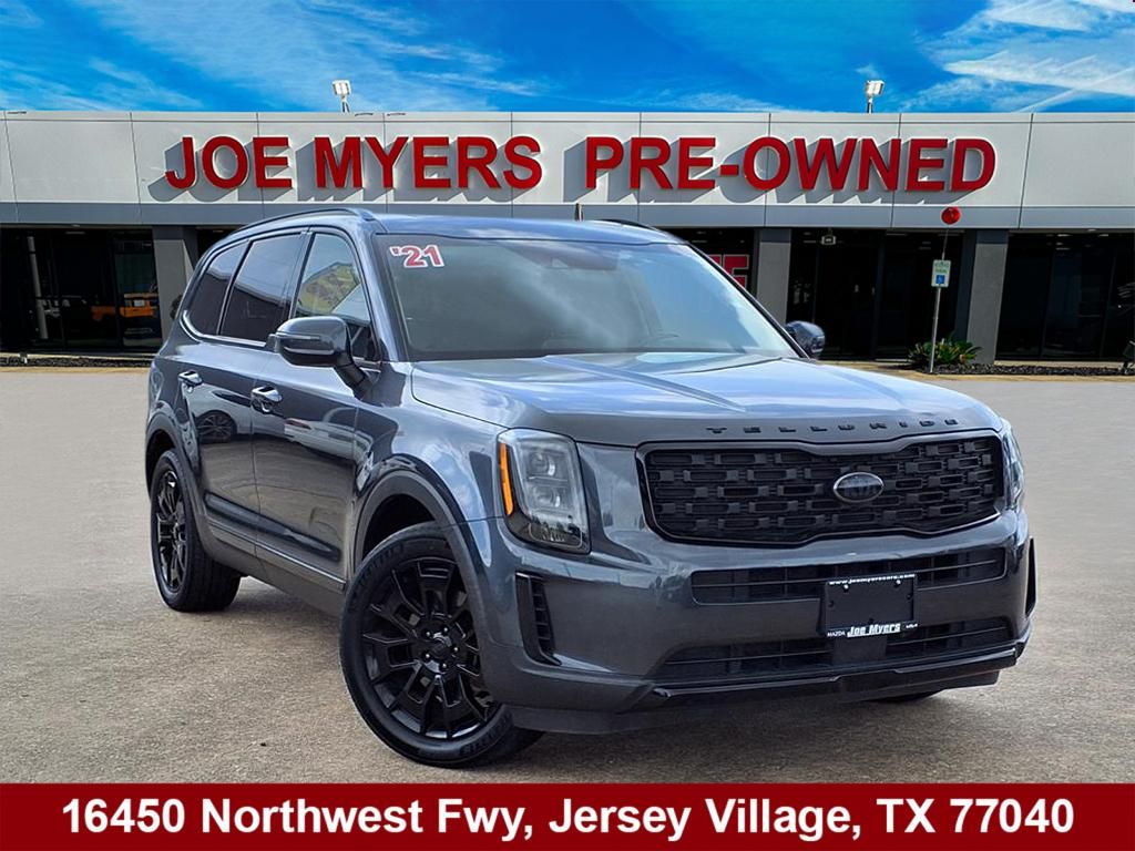 2021 Kia Telluride EX Gray at Bravo Nissan