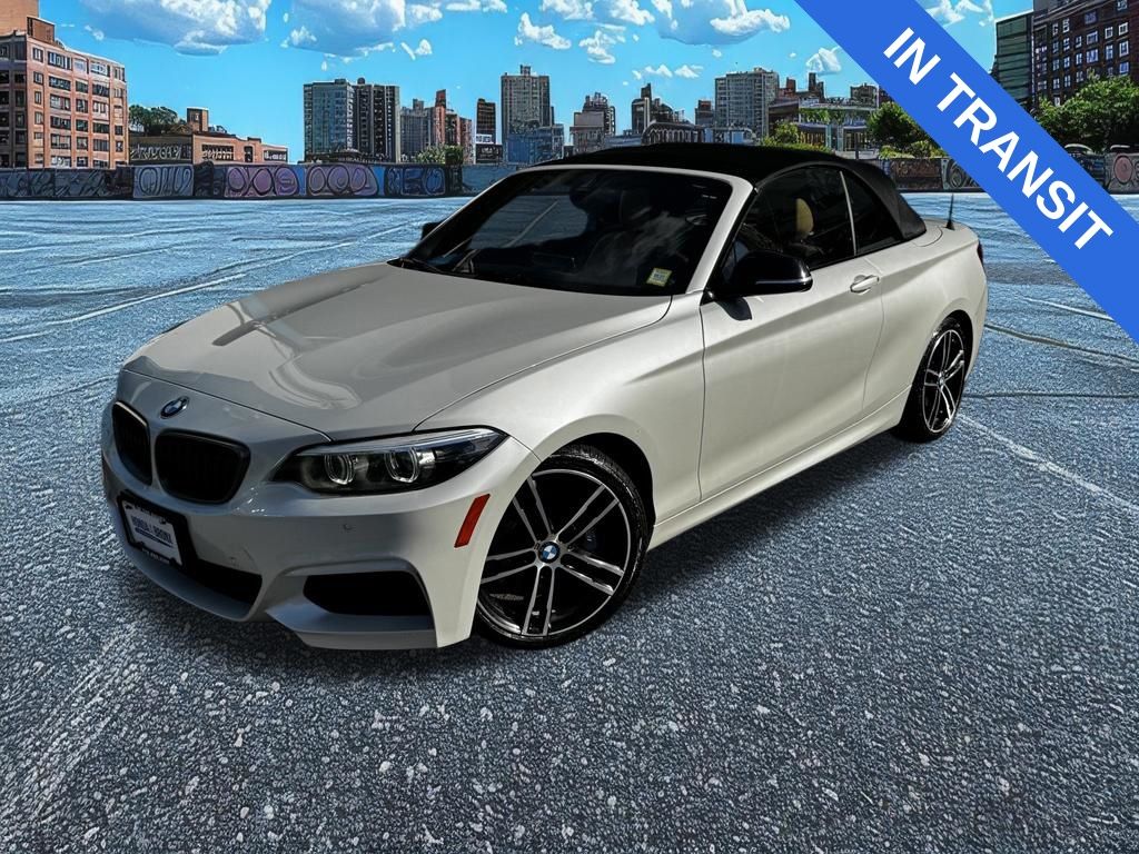 White Metallic 2020 BMW 2 Series Convertible All-Wheel Drive 8-Speed Automatic