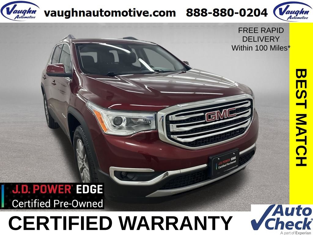 Crimson Red Tintcoat 2018 GMC Acadia SUV / Crossover Front-Wheel Drive 6-Speed Automatic