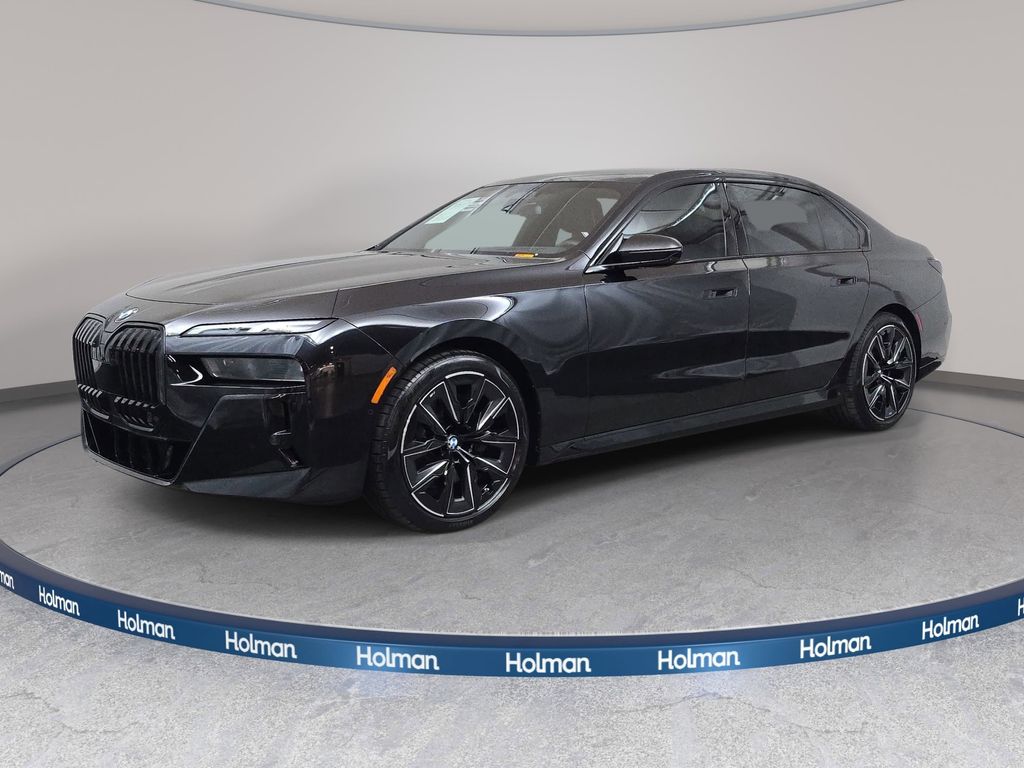 Black Sapphire Metallic 2023 BMW 7 Series 740i RWD Sedan Rear-Wheel Drive 8-Speed Automatic