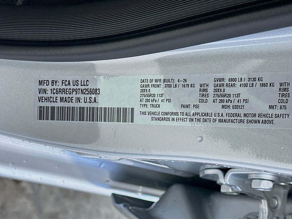 New 2026 Silver Ram Express image 18